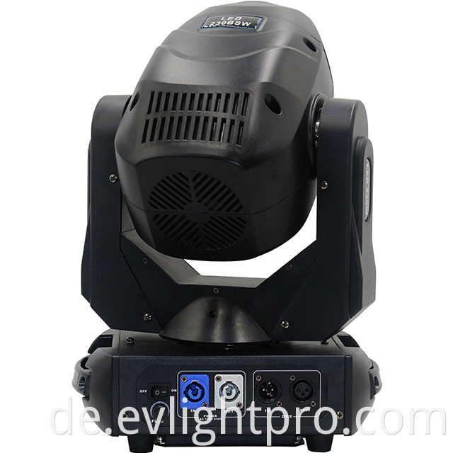 BSW Light Event Light Strahl SPOT WASH 230W LED Kopf Bewegliche Licht Guangzhou Fabrik